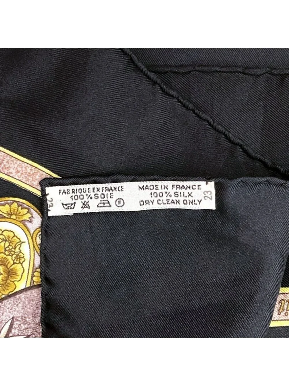 Hermes Qu Importe le Flacon Pourvu Qu 'on Ait L 'ivresse Carre 90 Scarf Silk